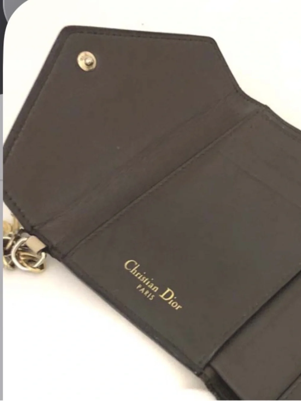 💛🤍💛Christian Dior Logo Charm Wallet Bundle💛🤍💛